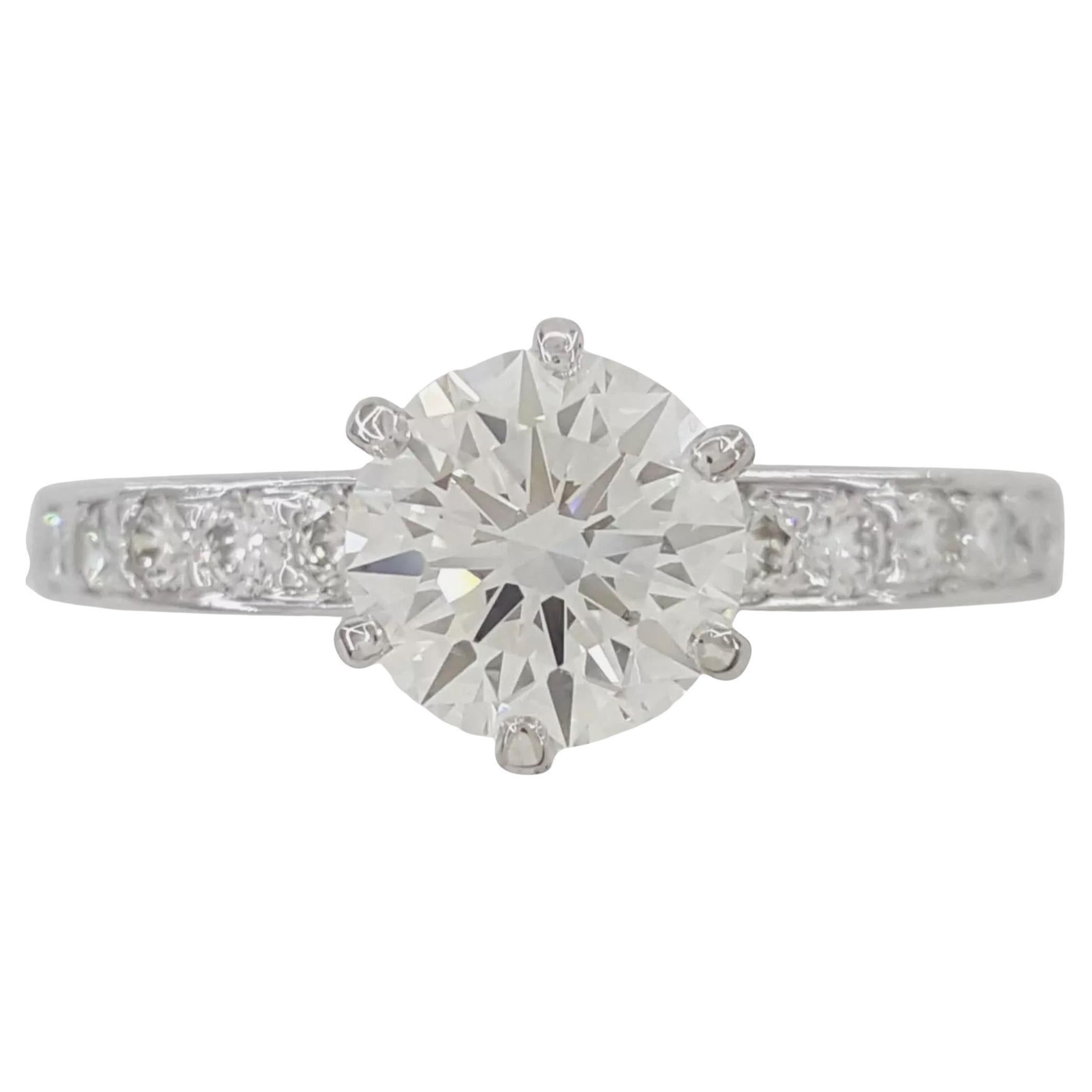 Verlobungsring von Tiffany & Co., 1,39 Karat Diamant