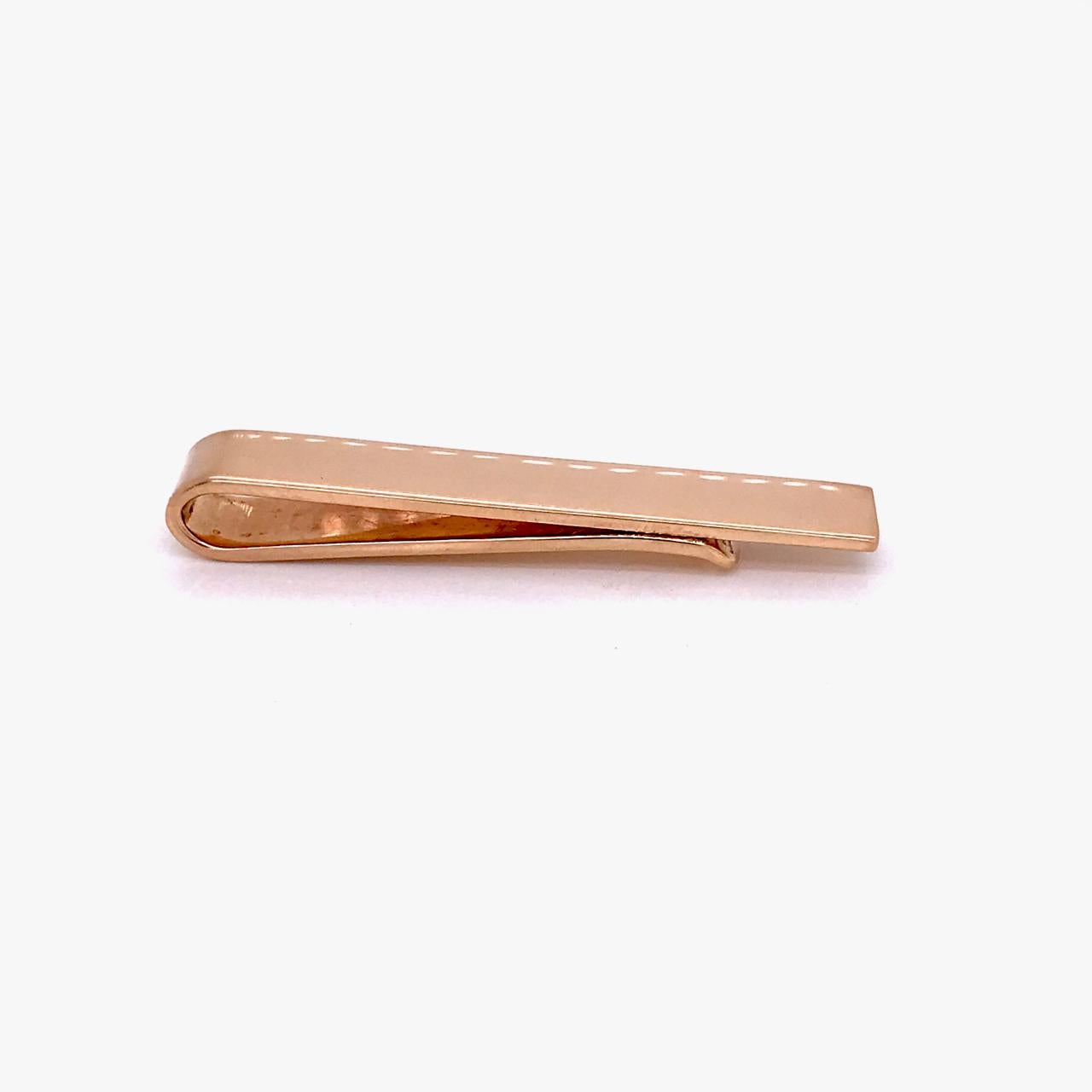 14k tie clip