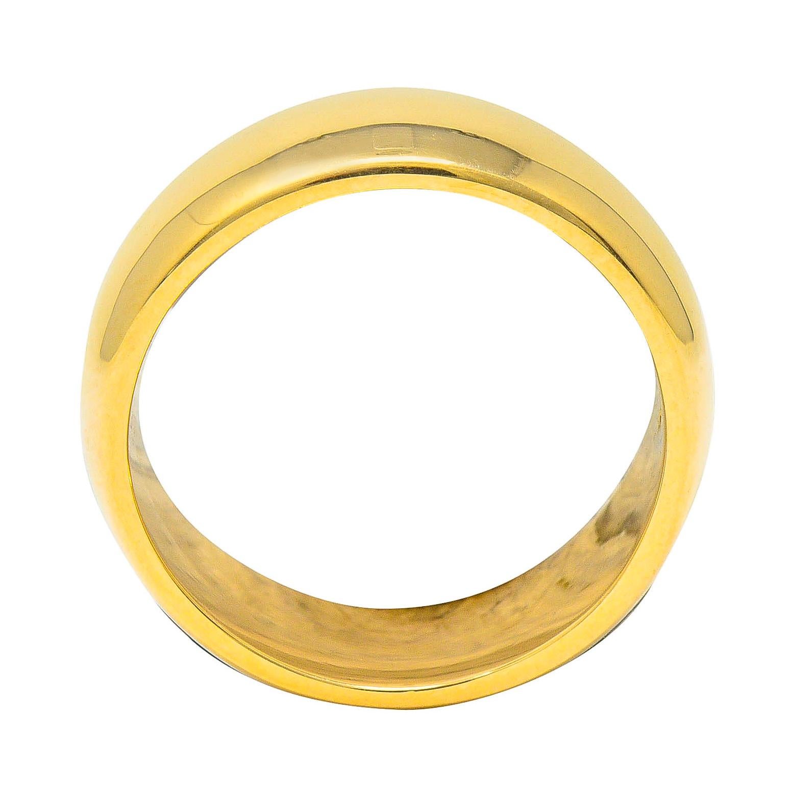 Contemporary Tiffany & Co. 14 Karat Gold Unisex Vintage Wedding Band Ring