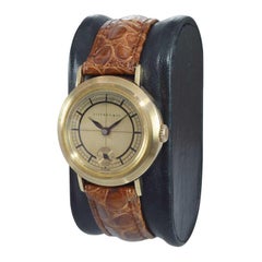 Tiffany & Co. 14 Karat Solid Yellow Gold Vintage Watch, circa 1930s