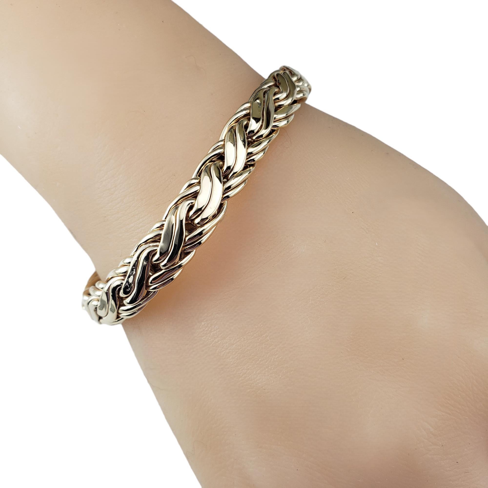 Tiffany & Co. 14 Karat Yellow Gold Byzantine Chain Bracelet #17758 4