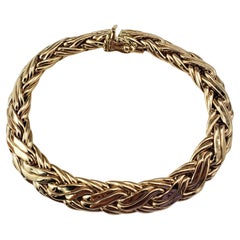 Tiffany & Co. 14 Karat Yellow Gold Byzantine Chain Bracelet #17758