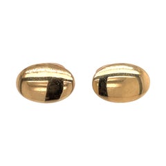 Vintage Tiffany & Co. 14 Karat Yellow Gold Cufflinks 9.9 Grams