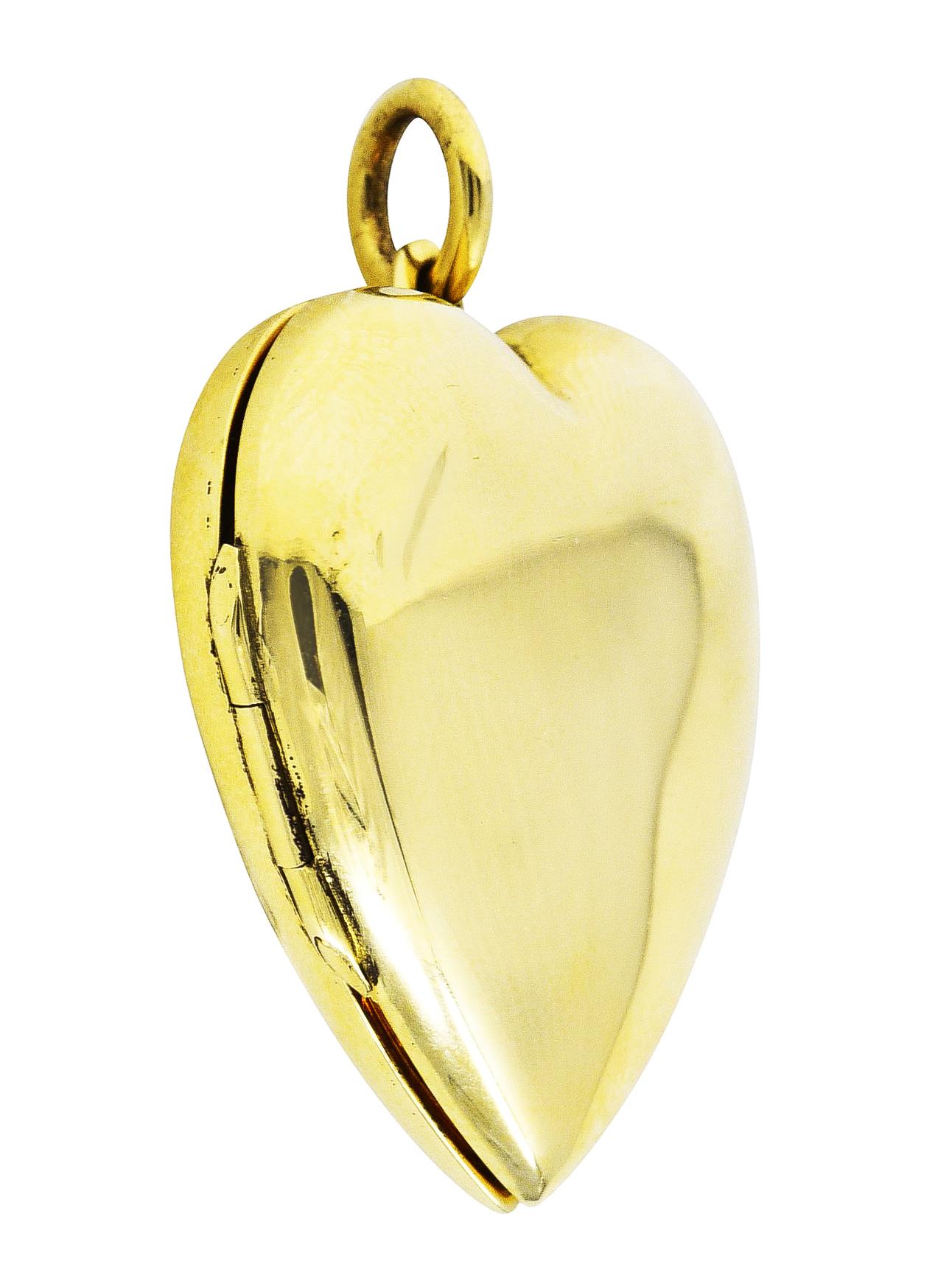 tiffany gold locket