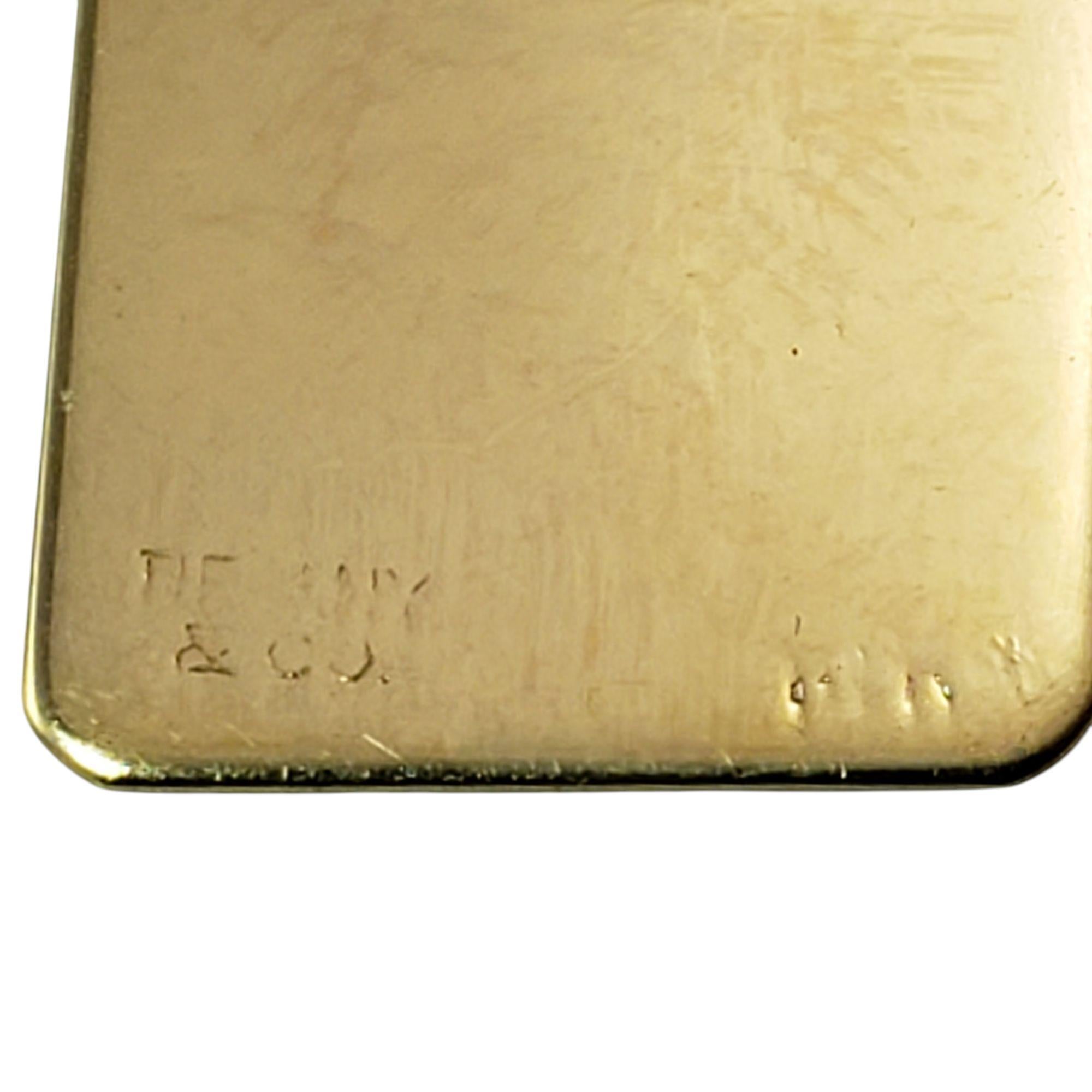 Chaîne de serrure Tiffany & Co. en or jaune 14 carats n° 21384 en vente 2