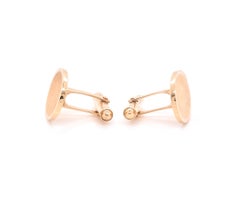 Tiffany & Co. 14 Karat Yellow Gold Monogram Cufflinks