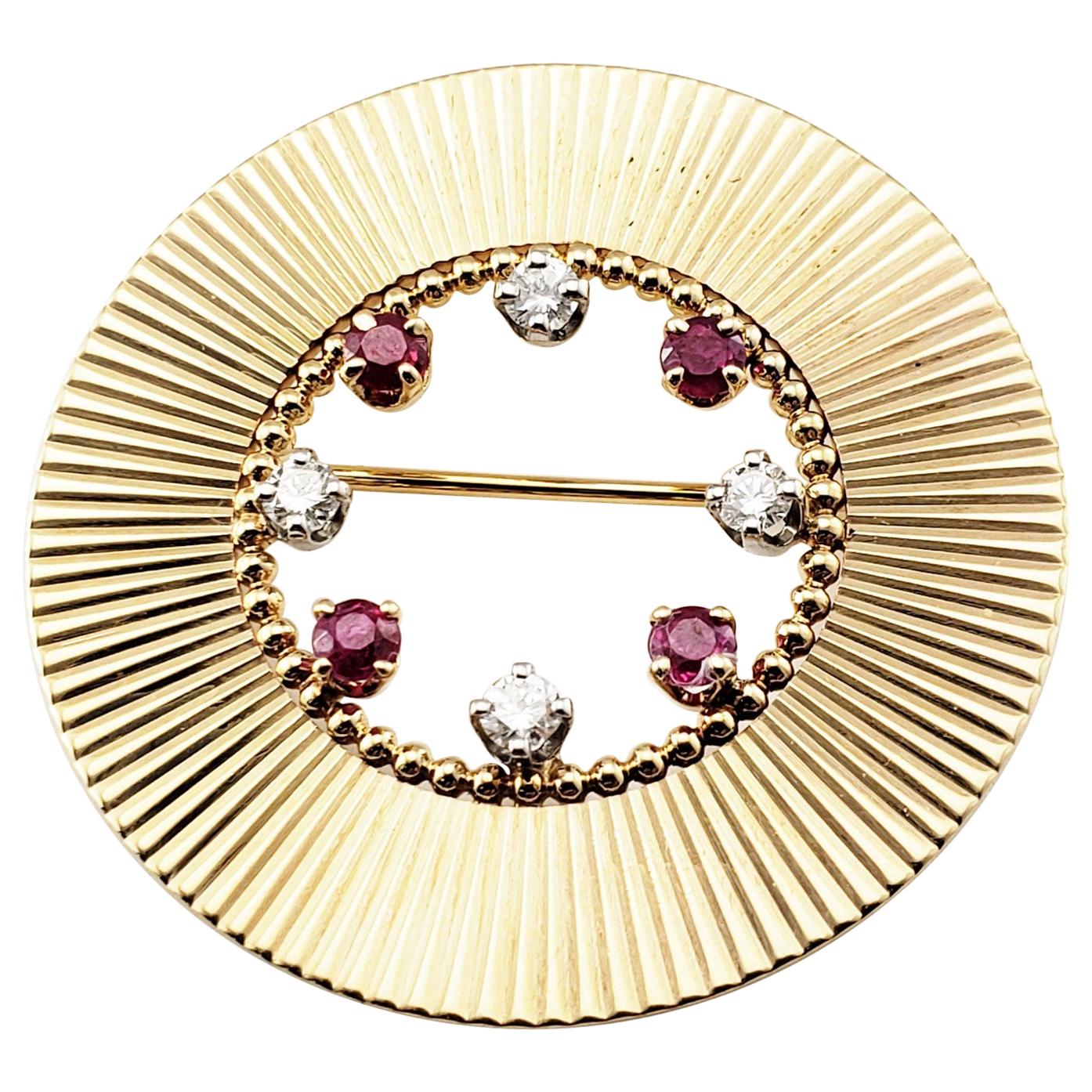 Tiffany and Co Gold Ruby Sapphire Crab Brooch Pin at 1stDibs