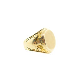 Antique Tiffany & Co. 14 Karat Yellow Gold Signet Ring
