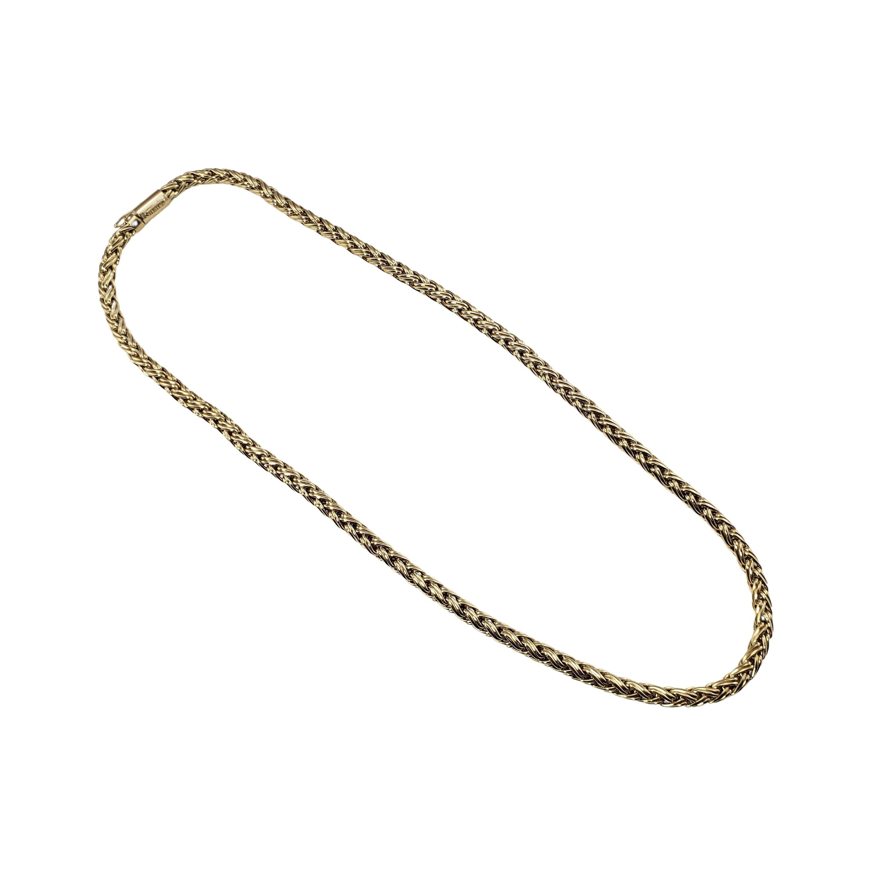 tiffany gold chain
