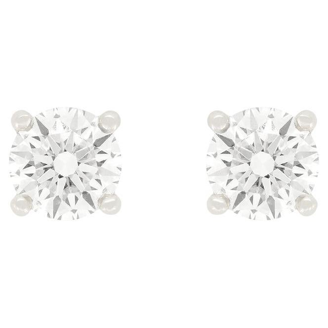 Tiffany & Co. 1.44ct Diamond Stud Earrings