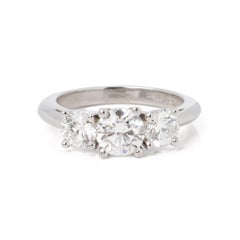 Tiffany & Co. 1.4ct Diamond Trilogy Ring