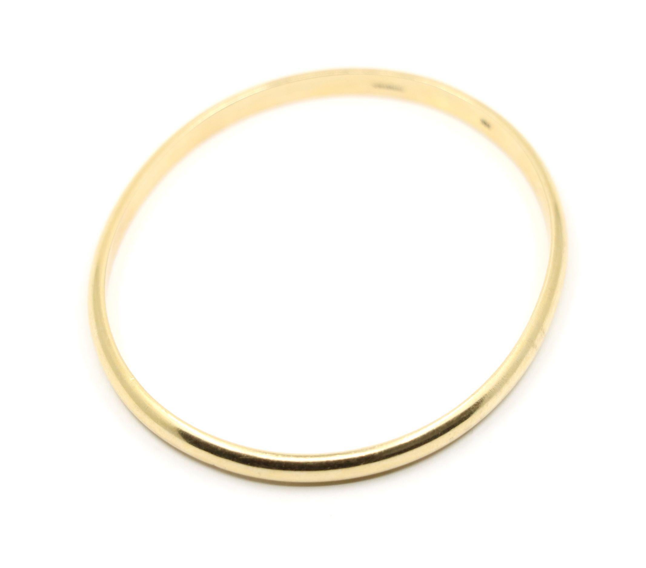 Brazalete de oro de 14 quilates Tiffany & Co. en venta 3