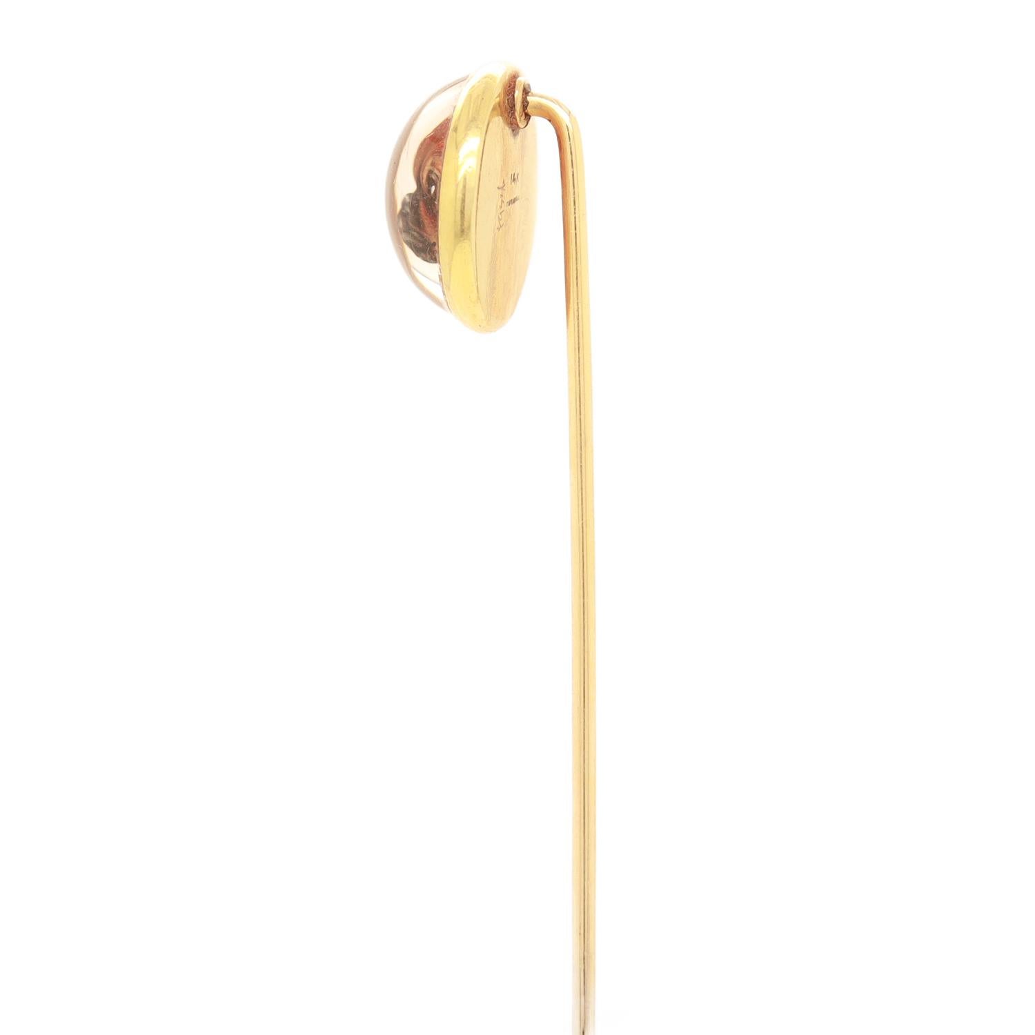 Tiffany & Co. 14k Gold & Pekingesischer Hund Essex Kristall-Stickerei, Essex im Zustand „Gut“ im Angebot in Philadelphia, PA