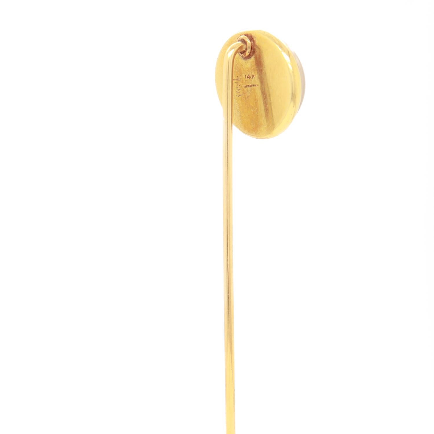 Tiffany & Co. 14k Gold & Pekingesischer Hund Essex Kristall-Stickerei, Essex im Angebot 2
