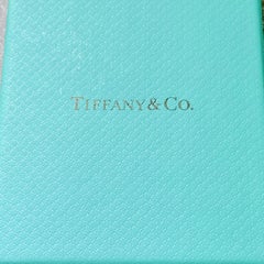 Tiffany & Co. 14K Gold Solid Key Ring with Ball Shaped Terminals