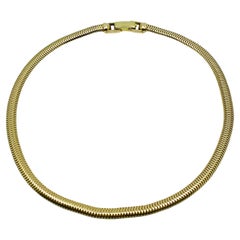 Tiffany & Co. 14k Snake Chain Necklace