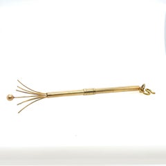 Tiffany & Co 14k Swizzle stick