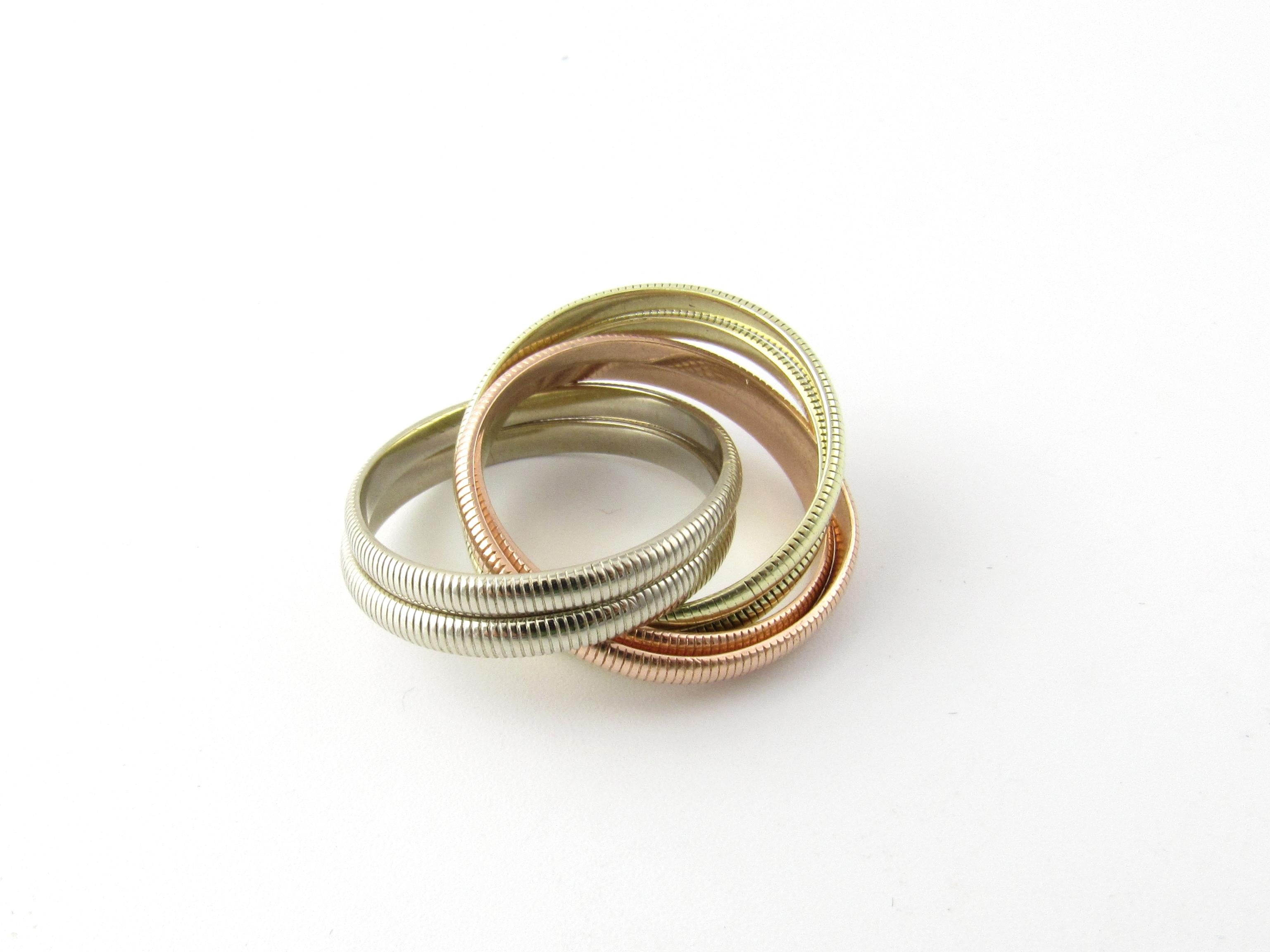 tiffany tri color ring