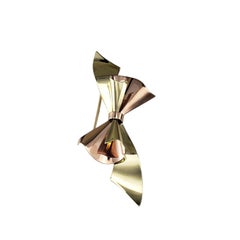 Tiffany & Co. 14K Yellow and Rose Gold Bow Brooch/Pin #20941