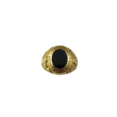 Tiffany & Co. 14K Gelbgold 1933 College-Ring Größe 5,25 #17164