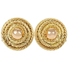 Tiffany & Co. 14 Karat Yellow Gold Knotted Earrings