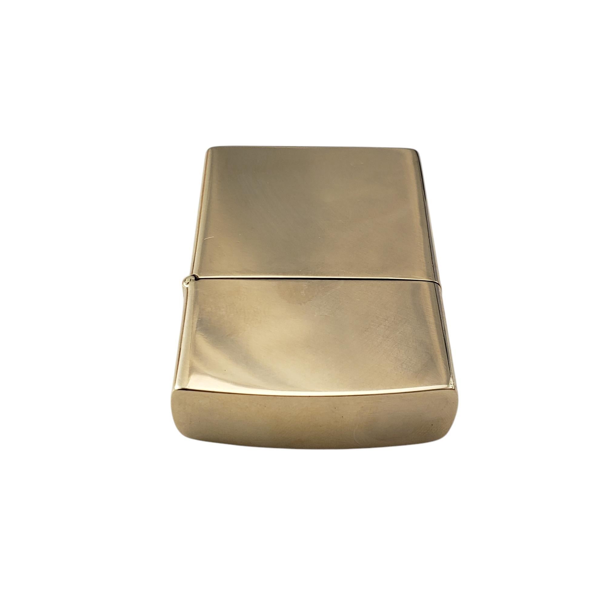 Contemporain Briquet Tiffany & Co. en or jaune 14 carats n°20254