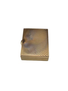 Tiffany & Co. 14K Yellow Gold Pill Box #25235