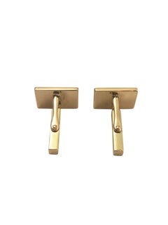 Tiffany & Co. 14K Yellow Gold Rectangle Cufflinks #24992