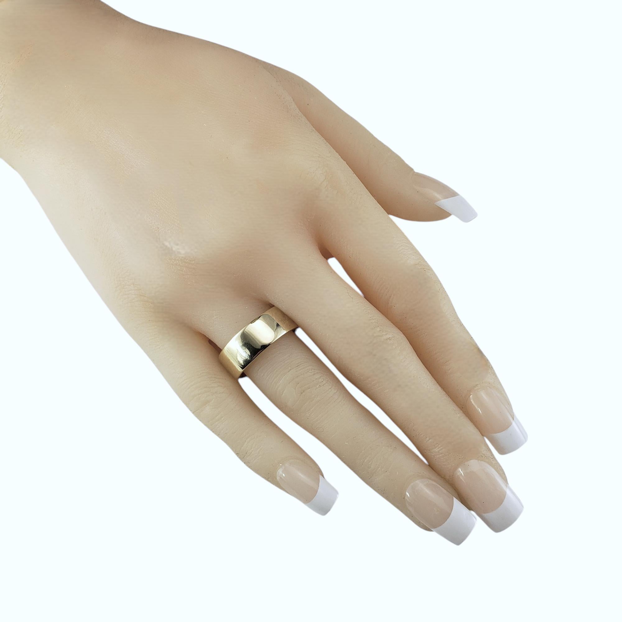 Tiffany & Co. 14K Yellow Gold Wide Band Ring Size 9.25 #19885 For Sale 1