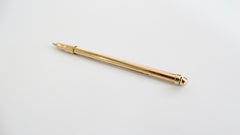 Tiffany & Co. 14kt Gold Cocktail Swizzle Stick Stirrer