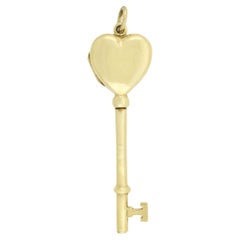 Tiffany & Co. 14kt Large "Key to My Heart" Locket Pendant