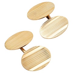 Gemelos de oro amarillo de 14 quilates Tiffany & Co.