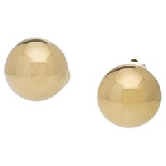 Tiffany & Co. 14kt. yellow gold pair of clip on earrings