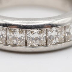 Tiffany & Co. 1,5-Karat-„Lucida“-Diamant-Eternity-Ring aus Platin