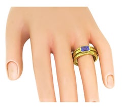 Tiffany & Co 1.50ct Tanzanite 18k Yellow Gold Ring