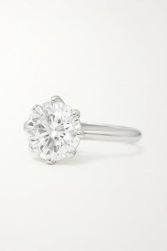 Tiffany & Co. 1.52 Carat Cushion Cut Diamond Platinum Solitaire Ring