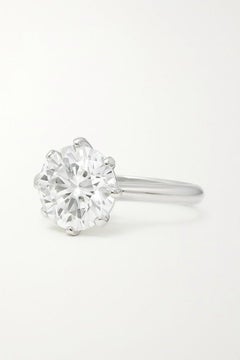 Tiffany & Co. 1.52 Carat Cushion Cut Diamond Platinum Solitaire Ring