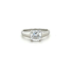Tiffany & Co., 1.52 Carat Lucida Cut Diamond Engagement Ring