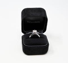 Tiffany & Co 1.52 Carat Round Brilliant Solitaire Engagement Ring Platinum G VS1