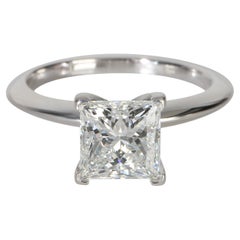 Tiffany & Co. 1.56 ct Princess Diamond Engagement Ring