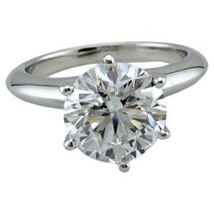 Tiffany & Co. 1.60ct Round Brilliant Diamond Engagement Ring