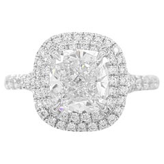 Tiffany & Co, bague de fiançailles taille coussin de 1,61 carat