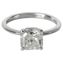 Tiffany & Co. 1.61 ct Square Cut Diamond Tiffany True Engagement Ring