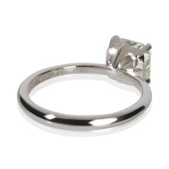Tiffany & Co. 1,61 Karat Tiffany True Verlobungsring mit quadratischem Diamanten