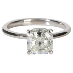 Tiffany & Co. 1,61 Karat Tiffany True Verlobungsring mit quadratischem Diamanten
