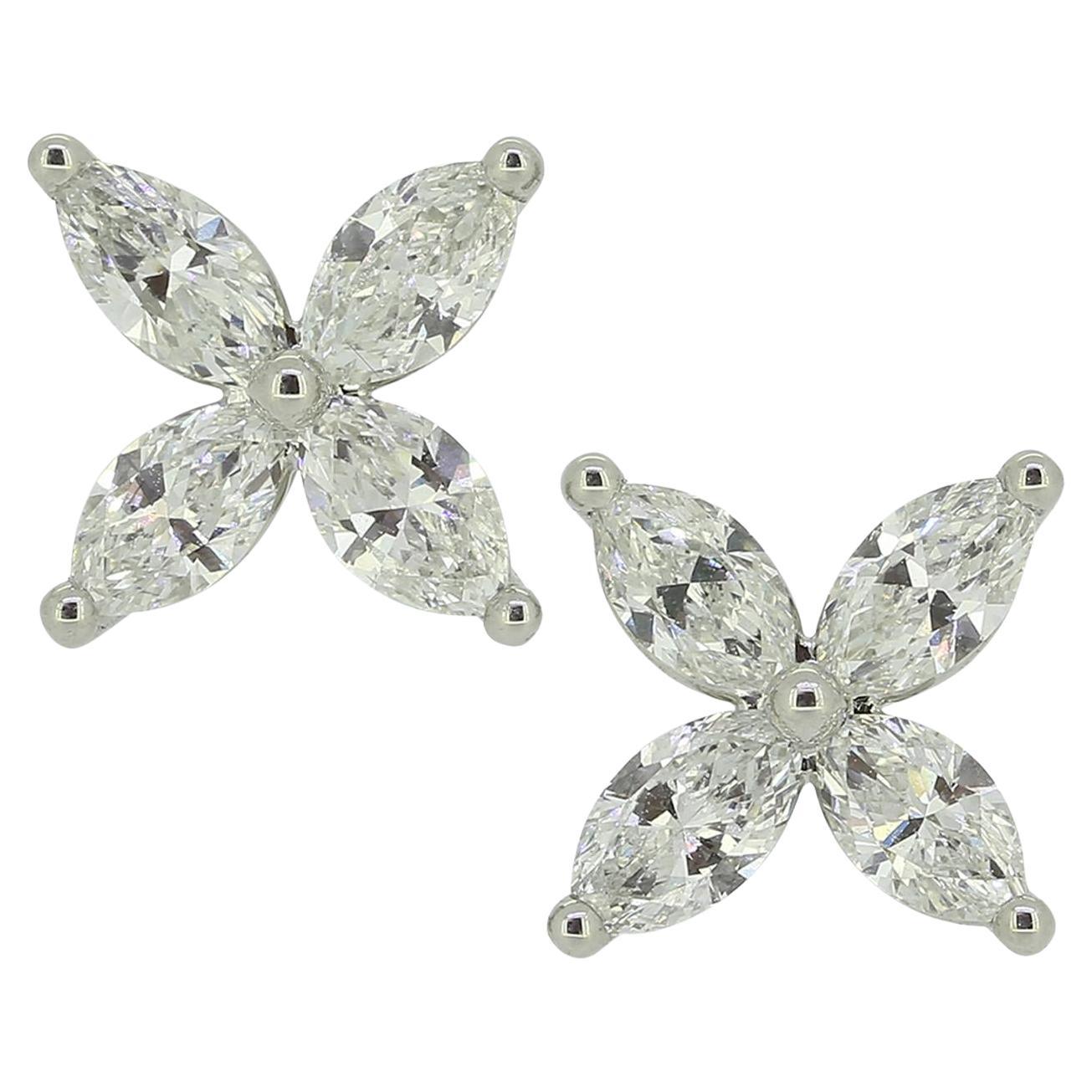 Tiffany & Co. 1,62 Karat Diamant-Ohrringe Victoria von Tiffany & Co.