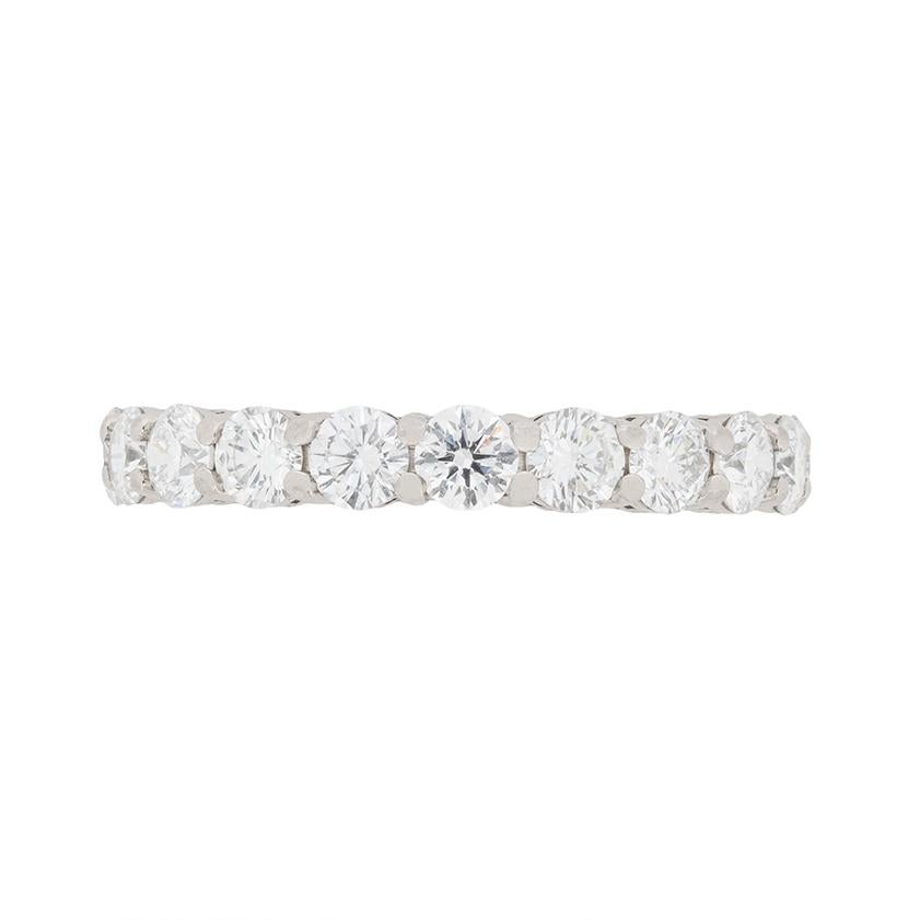 Tiffany & Co. 1.64 Carat Diamond Eternity Ring