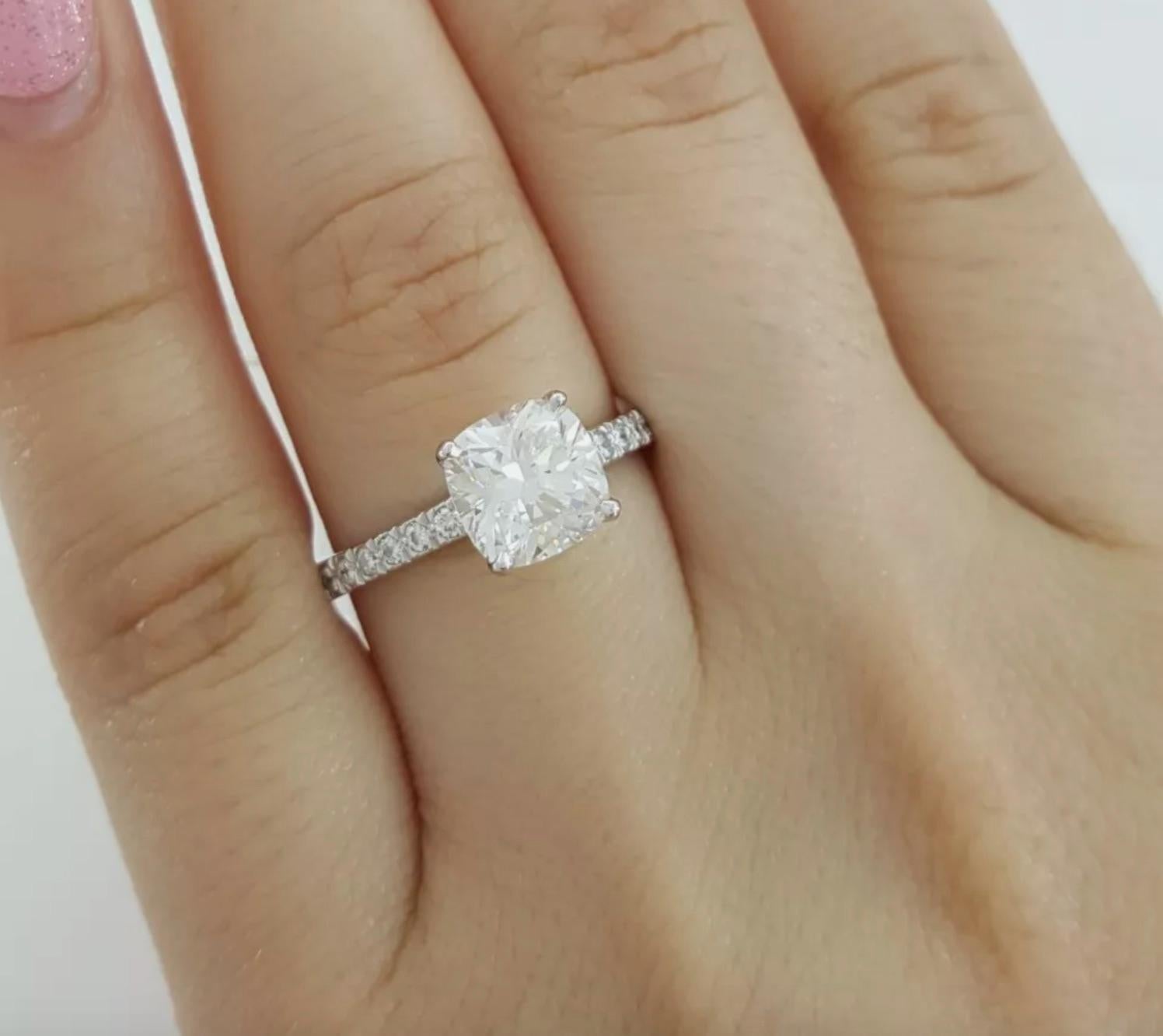 Contemporary Tiffany & Co., 1.68 Carat Diamond 