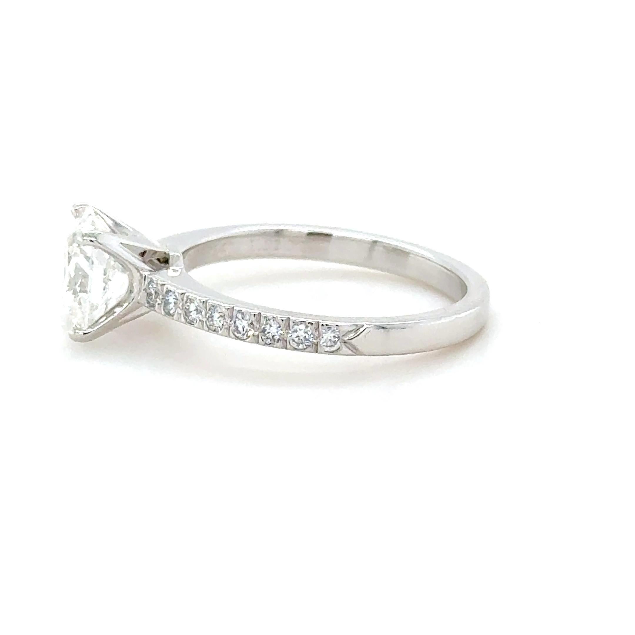 Women's Tiffany & Co., 1.68 Carat Diamond 