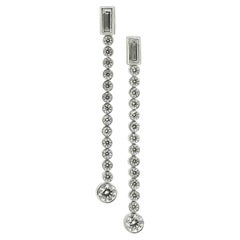 Tiffany & Co. 1.68ct Diamond Drop Earrings Jazz